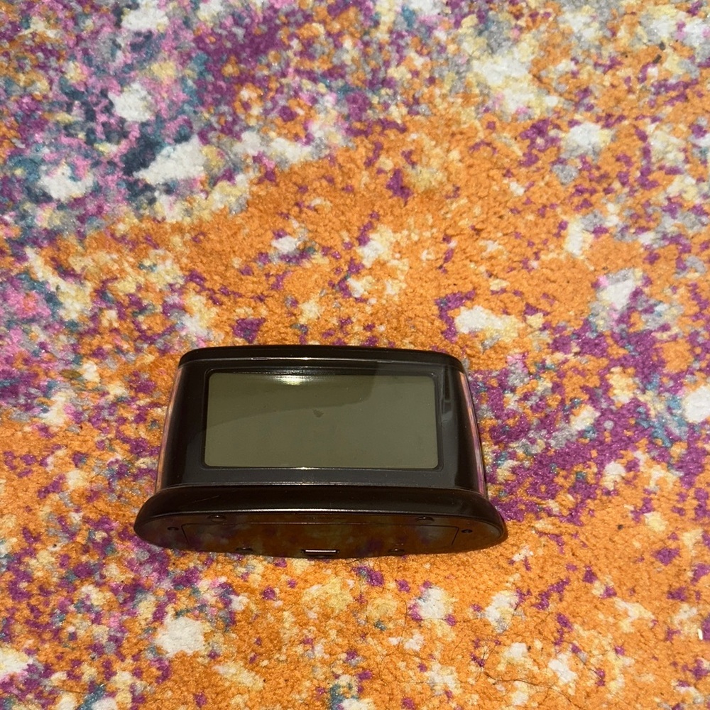 Black Digital Clock